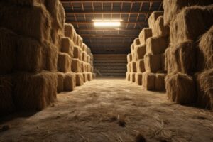 bales of hay